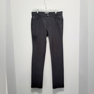 Linksoul Recycled Pants Lightweight Chinos 30R Preppy Golf Sports Black Charcoal